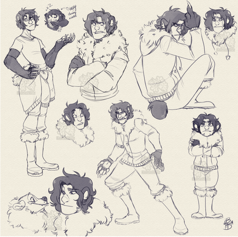 Sketch Page Uncolored
